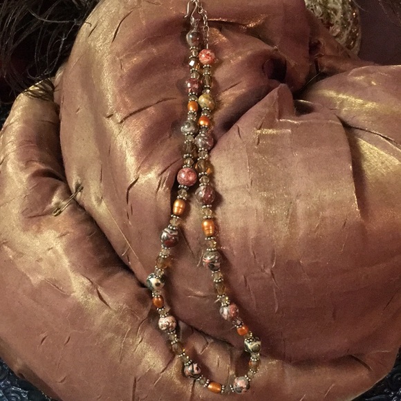 Jewelry - Boho Gypsy Beaded Choker Style Necklace